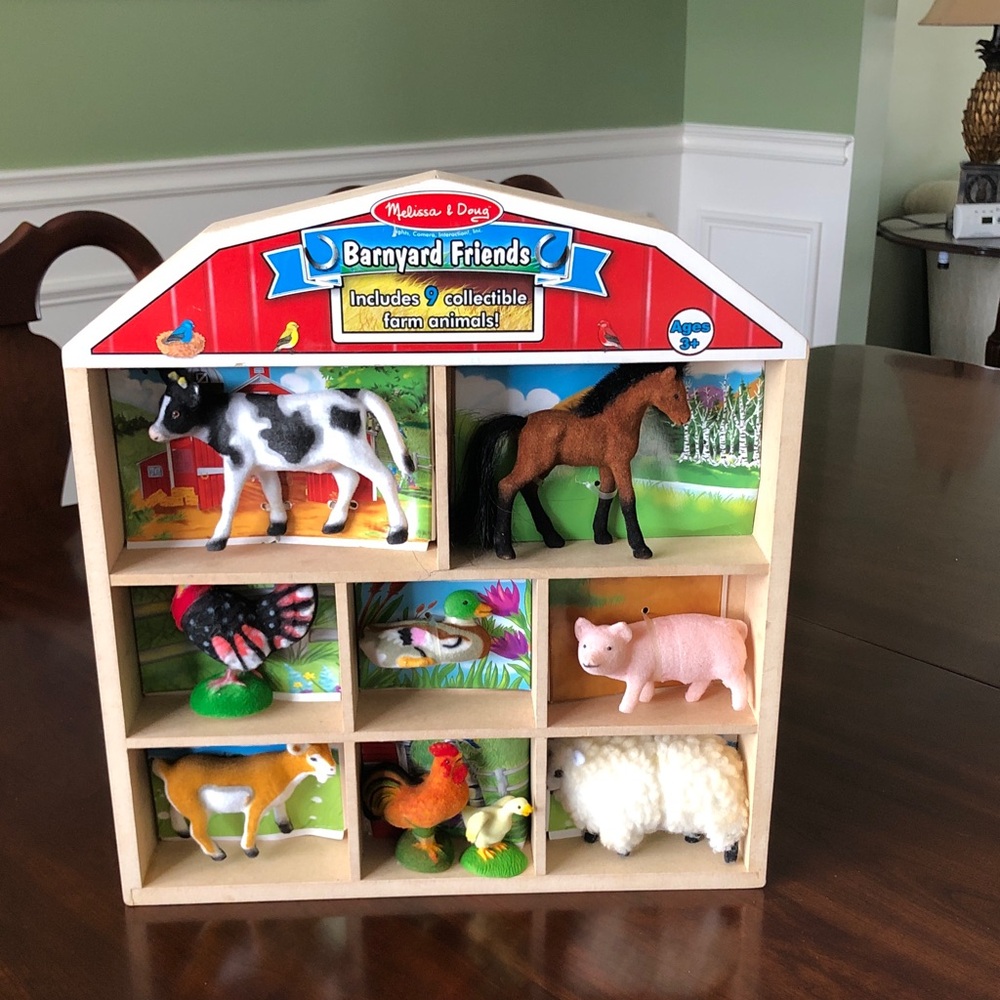 Melissa & Doug Barnyard Friends Animal Set